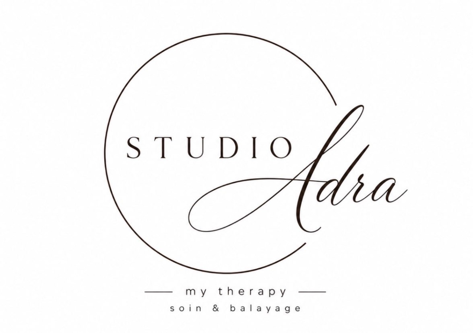 Logo Studio Adra — My Therapy, soin et balayage